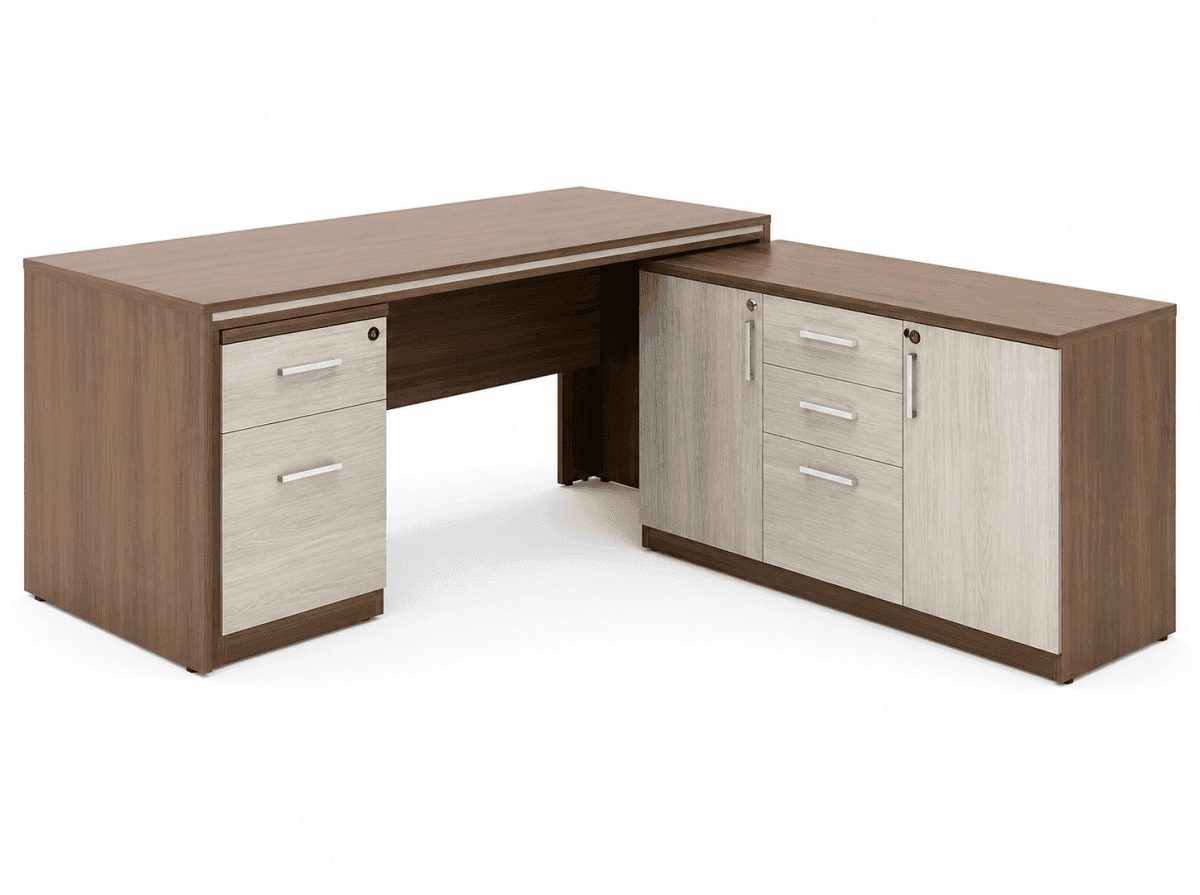 CADI Nexus Executive L-Shaped Office Desk