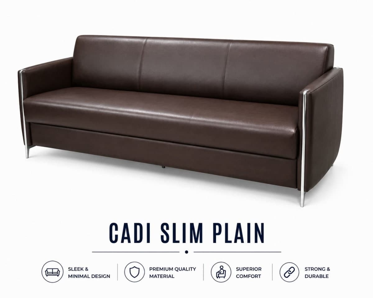 CADI Slim Plain Sofa