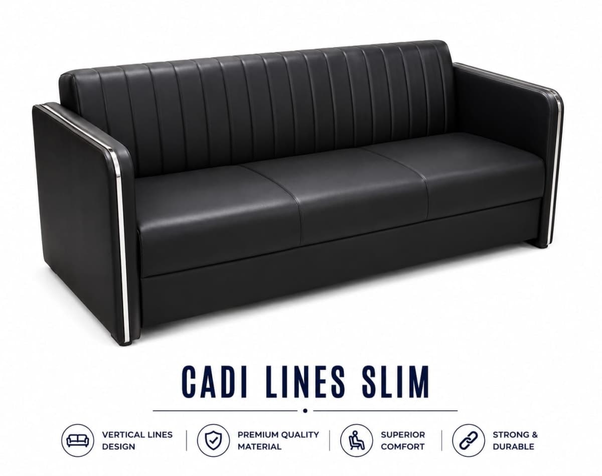 Cadi Lines Slim 3 Sofa
